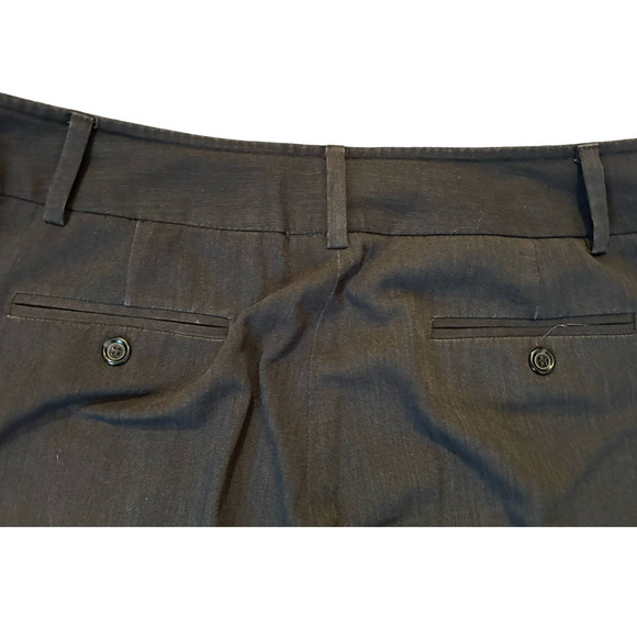 Alfani Essentials Dark Gray Wide Leg Dress Pants Womens Size 8 - Picture 9 of 10